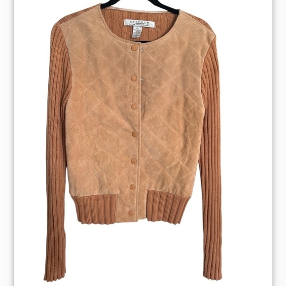 JohnPaulRichard Jackets & Blazers - John Paul Richard Tan Leather Jacket